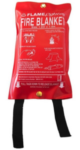 Fire Blanket - Small 1.0m x 1.0m