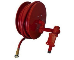 Fire Hose Reel Complete: Swivel Reel, Jumbo 19mm x 36m