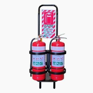 Portable Extinguisher Trolley for Dual extinguishers