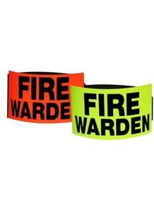 Fire Warden Arm Band