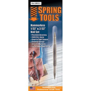 Spring Tools: Spring Tools Double Ended 1/32 & 2/32 Nail Set
