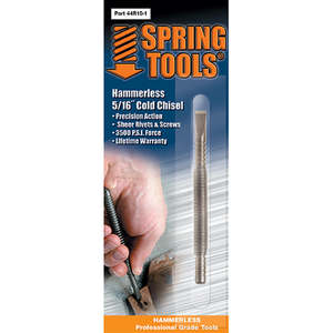 Spring Tools: Spring Tools 5/16" Cold Chisel