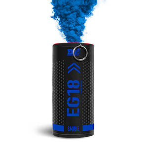 Blue  Smoke Grenade - Eg18 - Enola Gaye Smoke Bomb