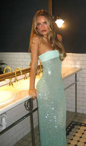 Allrentalgarments: Elizabeth Dress Malachite