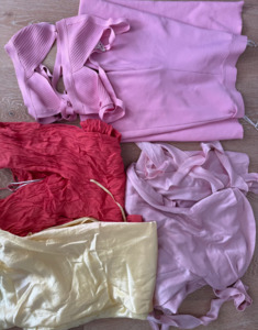 Ex Rentals For Sale: FABRIC BUNDLE PINK & YELLOW