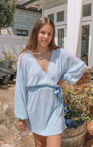 Winona: Broadway Dress (Baby Blue)