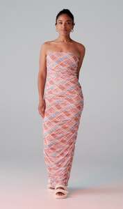 Ruby: Cherry Mesh Tube Dress FOR SALE