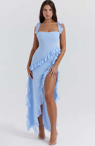 House Of Cb: Ariela Maxi (Blue)