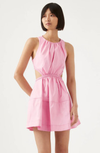 Aje: Voyage Braid Cut Out Mini (Pink) FOR SALE