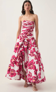 Aje: Behold Bubble Maxi Dress