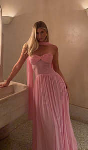 Maternity: Ophelia Dress (Pink)