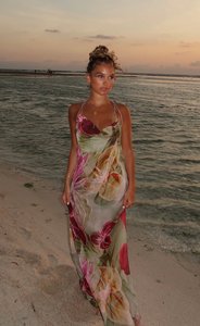 Maternity: Dahlia Hand Beaded Dress