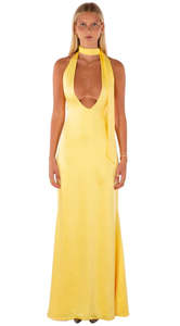 Dress Rental Ball Dress: MARGOT MAXI  (DAFFODIL)