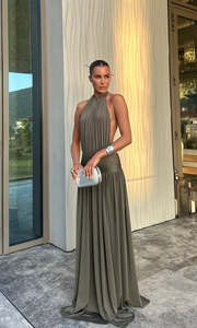 Allrentalgarments: Santina Dress (Khaki)