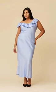 HAZEL RUFFLE DRESS (Serenity)