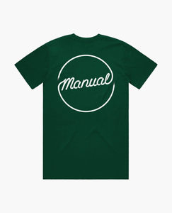 Products: Manual, Diner Logo, Classic T-shirt — Emerald Green
