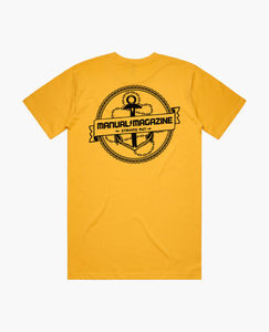 Manual, Staying Put, Classic T-shirt — Yellow