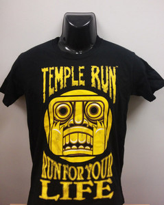 Temple Run T-Shirt Run For Your Life