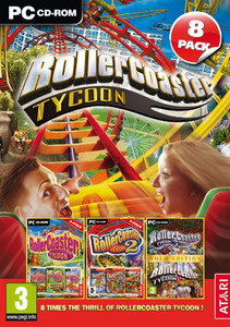 Products: RollerCoaster Tycoon 8 Pack (PC)