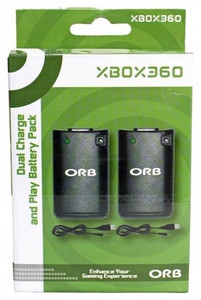 ORB Dual Charge & Play Battery Pack (X360)