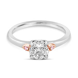 Mantovani: Platinum Diamond Valentina Ring 0.76ct