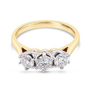 Mantovani: Diamond Trilogy Ring 1.00ct