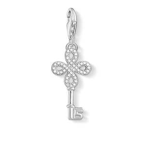 Thomas Sabo: Thomas Sabo Charm Club Key Eternity Cubic Zirconia