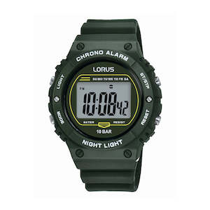 Lorus Mens Sports Digital Watch 100 Metres