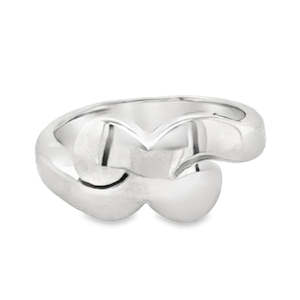 Sterling Silver Rua-Korowai Ring (Size O) WHENUA