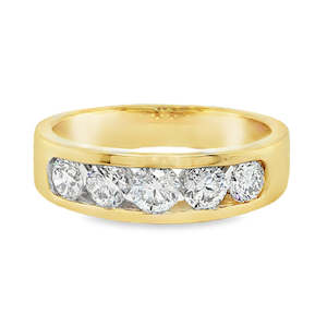 Fishers Collection: 18ct Yellow Gold Diamond Ring 1.00ct