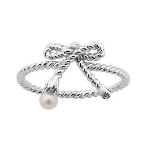 Karen Walker Love Knot Ring Stg