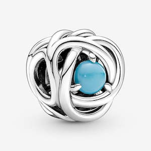 Charms: Pandora December Crystal Birthstone Eternity Circle Charm