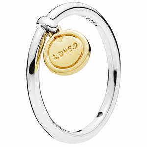 Pandora Shine Medallion Of Love Ring Size 52