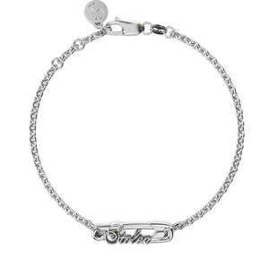 Stolen Girlfriends Club: Scripted Pin Bracelet