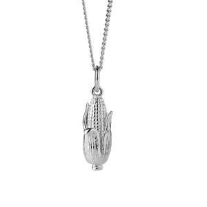 Karen Walker: Karen Walker Sweet Corn Necklace - Sterling Silver