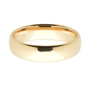 Deluxe Weight 9ct Yellow Gold Gents 7mm Polished Wedding Band