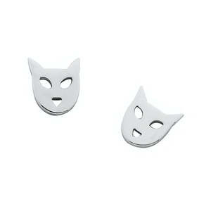 Karen Walker Cat Stud Earrings
