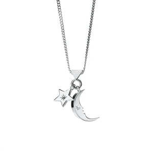 Karen Walker: Karen Walker Moon And Star Charm Necklace
