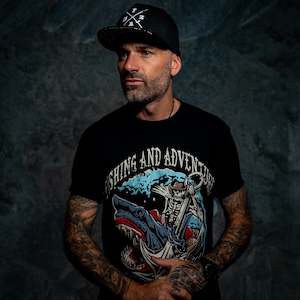 Products: F&A SKELETON COWBOY TEE