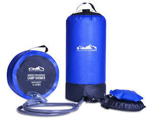 Camping & Accessories: Southern Alps Compact Pressurised Camp Shower