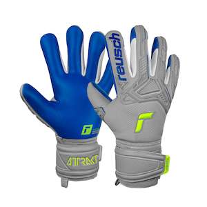 Goalkeeper Gloves: Reusch Attrakt Freegel Silver - Size 11