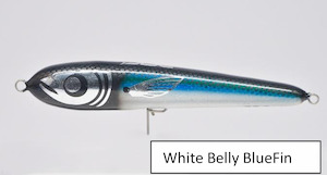 Lures: Big Boy Top Water Lure - White Belly Bluefin