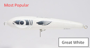 Lures: Big Boy Top Water Lure - Great White