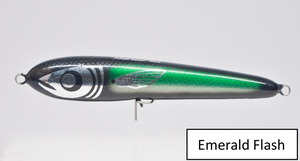 Big Boy Top Water Lure - Emerald Flash