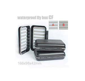 Flybox Tackle Storage: Waterproof Fly box CF