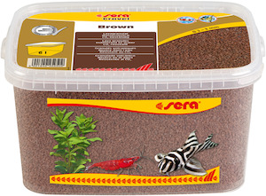 Aquarium Decor: Sera Gravel Brown Lava