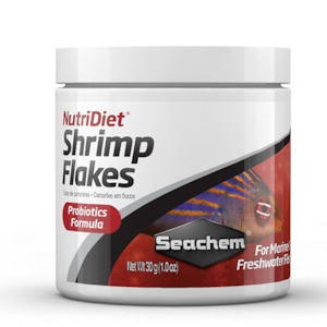 Seachem: Seachem NutriDiet Shrimp Probiotic Flake