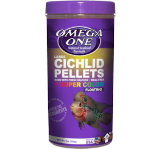 Omega One Super Colour Cichlid Large (Floating)