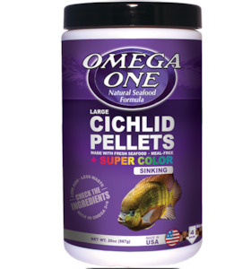 Omega One: Omega One Super Colour Large Cichlid (Sinking)
