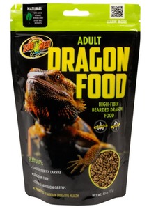 Foods: Zoo Med Adult Bearded Dragon Hi-Fibre